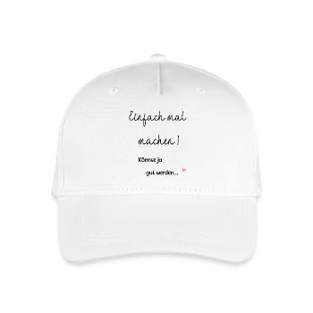 Fais-le. Motivation, succès, amour de soi - Casquette de baseball bio Enfant - blanc - Devant