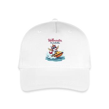 Surfeur Licorne - Casquette de baseball bio Enfant - blanc - Devant