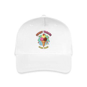 Sweet treats - Organic Kids’ Baseball Cap - white - Front