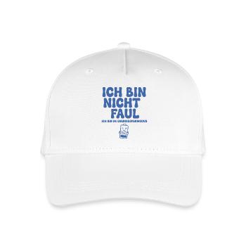 I'm Not Lazy Low Power Mode - Organic Kids’ Baseball Cap - white - Front