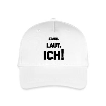 Fort. Fort. Je! - Casquette de baseball bio Enfant - blanc - Devant