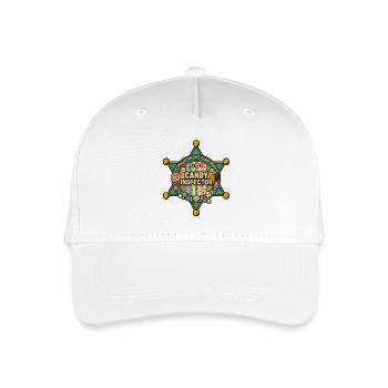 Inspecteur des Bonbons - Insigne - Casquette de baseball bio Enfant - blanc - Devant