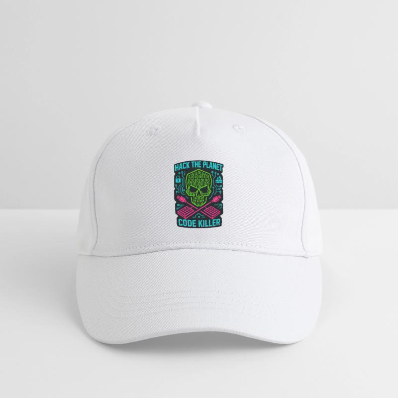 Hack the Planet Code Killer - Cyber Security Organic Kids’ Baseball Cap
