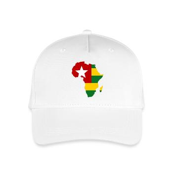 Togo_Flagge_Afrika - Casquette de baseball bio Enfant - blanc - Devant