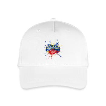 Splash Drapeau Réunion 974 - Casquette de baseball bio Enfant - blanc - Devant