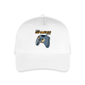 The Gaming Dad Zocker Vater Geschenk - Kinder Bio Basecap - Weiß - Vorne