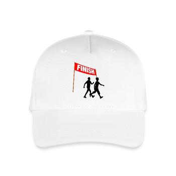 Walking Finish Duo - Kinder Bio Basecap - Weiß - Vorne