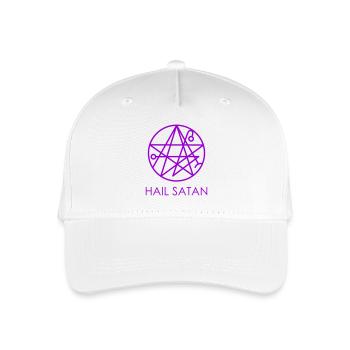Salut Satan! - Casquette de baseball bio Enfant - blanc - Devant