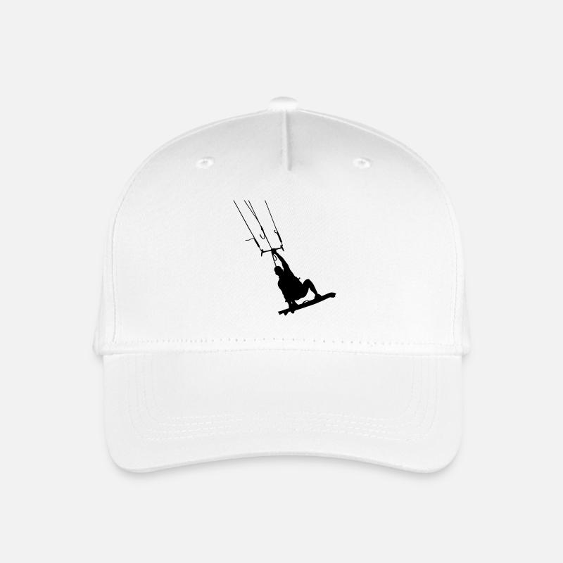 Kiter - Kinder Bio Basecap - Weiß