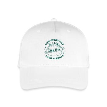 Every Day is Taco Tuesday - Organic Kids’ Baseball Cap - white - Front