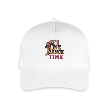 Line Dance Time Line Dancing Time to dance - Organic Kids’ Baseball Cap - white - Front