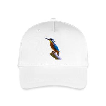 eisvogel - Kinder Bio Basecap - Weiß - Vorne