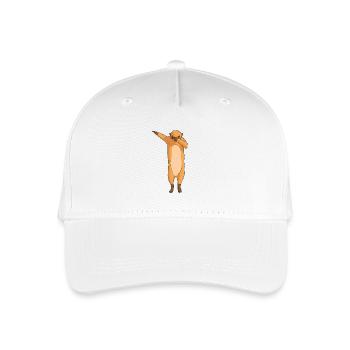 Dancing Meerkats - Meerkats Dabbing Dancing - Organic Kids’ Baseball Cap - white - Front
