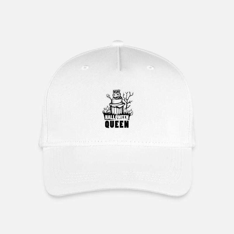 Halloween Queen - Kinder Bio Basecap - Weiß
