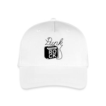 Punk Rock Amp - Organic Kids’ Baseball Cap - white - Front