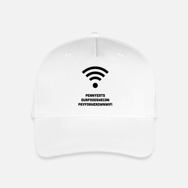 WIFI SHIRT PENNY BIG BANG - Kinder Bio Basecap - Weiß