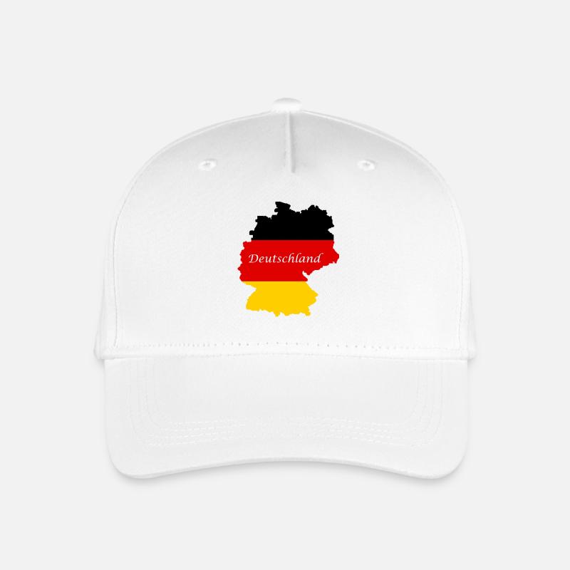 Deutschland Deutschland - Kinder Bio Basecap - Weiß