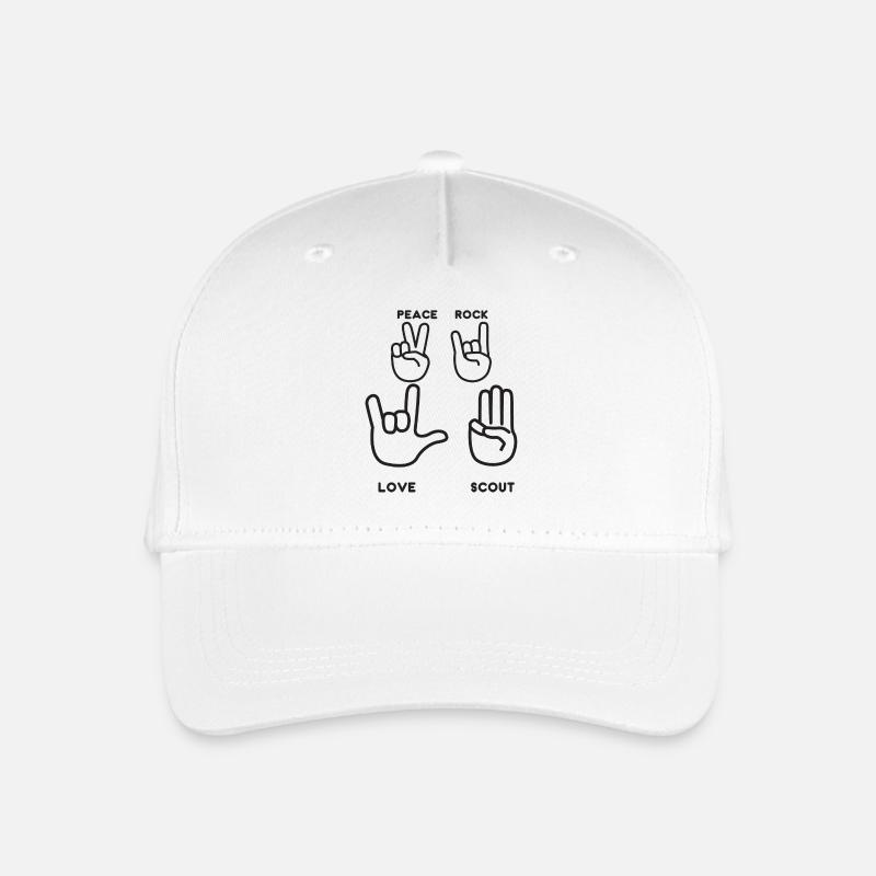 Pfadfinder, Scout, Wölfling, Rover, Geschenk - Kinder Bio Basecap - Weiß