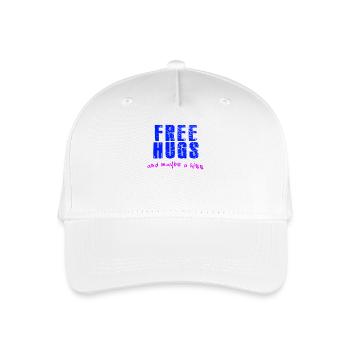 Free hugs - Organic Kids’ Baseball Cap - white - Front