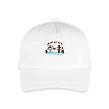 Sight City Shirt Landmark Gift - Organic Kids’ Baseball Cap - white - Front