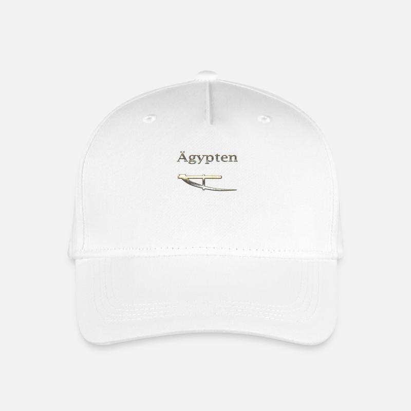 Ägypten 67 - Kinder Bio Basecap - Weiß