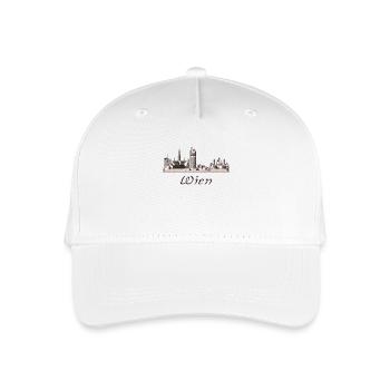 Wien - Kinder Bio Basecap - Weiß - Vorne