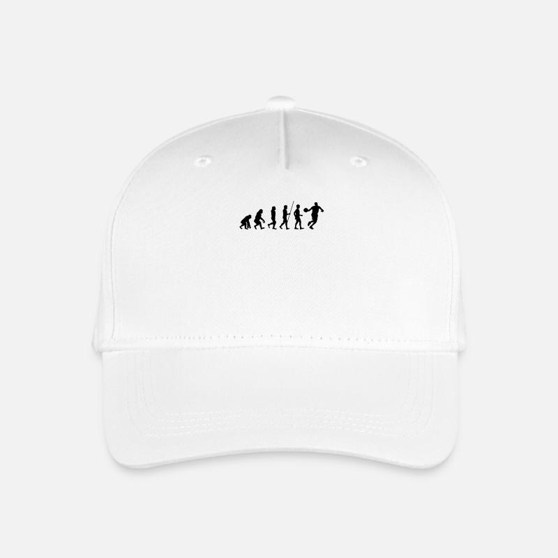 Basketball Evolution - Kinder Bio Basecap - Weiß
