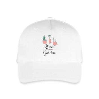 Reine du jardin - Casquette de baseball bio Enfant - blanc - Devant
