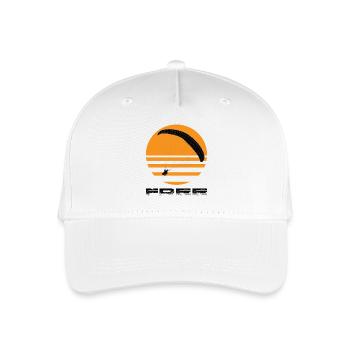 Paragliding - Organic Kids’ Baseball Cap - white - Front