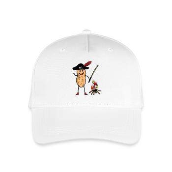 Peanut Pirate Buccaneer Campfire Kids Saber - Organic Kids’ Baseball Cap - white - Front