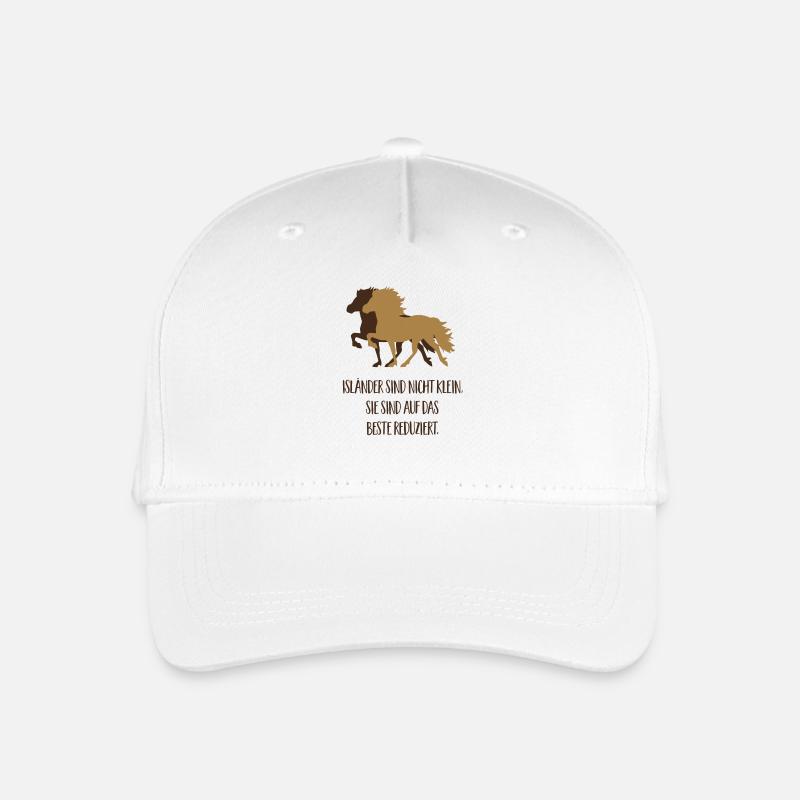 isländer - Kinder Bio Basecap - Weiß