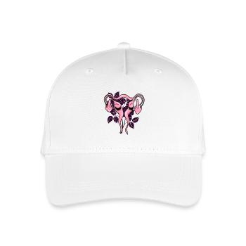 Majeur Utérus Utérus Pro-Choix - Casquette de baseball bio Enfant - blanc - Devant
