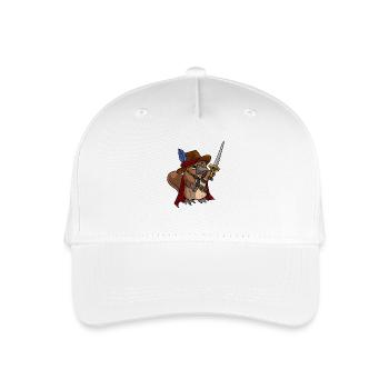 Cute platypus musketeer design for animal f - Organic Kids’ Baseball Cap - white - Front
