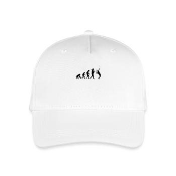 Evolution Tennis - Kinder Bio Basecap - Weiß - Vorne
