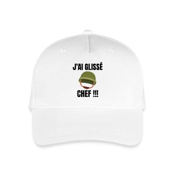 la septième Compagnie - Casquette de baseball bio Enfant - blanc - Devant