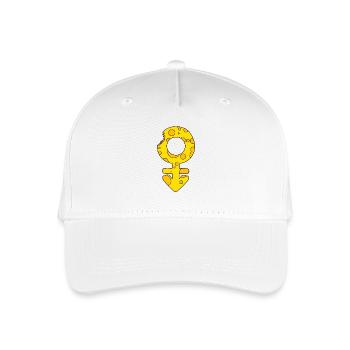 Symbol of masculinity and femininity - Organic Kids’ Baseball Cap - white - Front