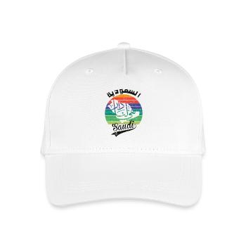 Saudi-Arabien Nationalfeiertag KSA Retro Vintage - Kinder Bio Basecap - Weiß - Vorne
