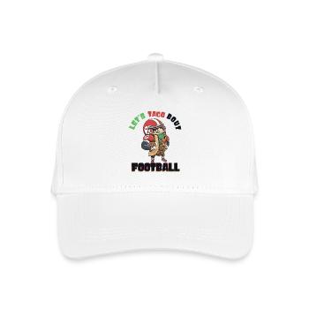 Taco Bout Football Match Day - Organic Kids’ Baseball Cap - white - Front