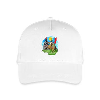 Ritter 1. Geburtstag 1 Jahre Junge Geschenk - Kinder Bio Basecap - Weiß - Vorne