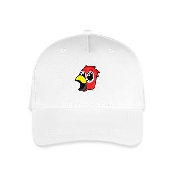 Oiseau à tête de perroquet - Casquette de baseball bio Enfant - blanc - Devant