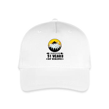 Mountain Wanderer 51ème anniversaire 51 ans Cadeau - Casquette de baseball bio Enfant - blanc - Devant