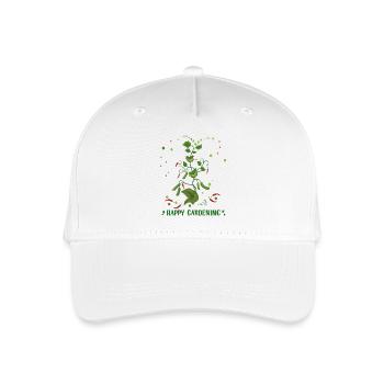 Happy Gardening - Kinder Bio Basecap - Weiß - Vorne
