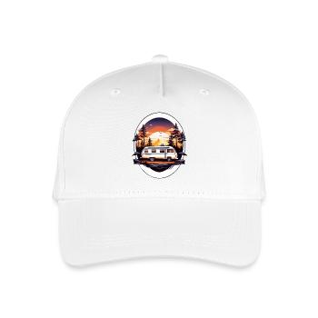 Camper - Organic Kids’ Baseball Cap - white - Front