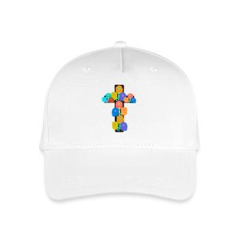 funeral mourning mourning redemption jesus savior - Organic Kids’ Baseball Cap - white - Front