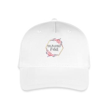 Salzburg Österreich Mädchen Heimat Geschenk - Kinder Bio Basecap - Weiß - Vorne