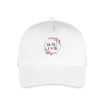 Schweiz Genf Mädchen Heimat Geschenk - Kinder Bio Basecap - Weiß - Vorne