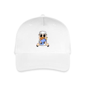 Motif de bébé mouton - Casquette de baseball bio Enfant - blanc - Devant