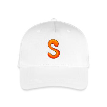 Lettre S Lettre initiale - Casquette de baseball bio Enfant - blanc - Devant