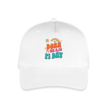 Né(e) le 3.14 PI Day 14 mars Joyeux anniversaire - Casquette de baseball bio Enfant - blanc - Devant