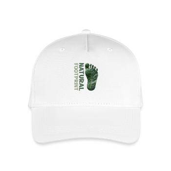 Chemise de conservation du climat Empreinte naturelle - Casquette de baseball bio Enfant - blanc - Devant